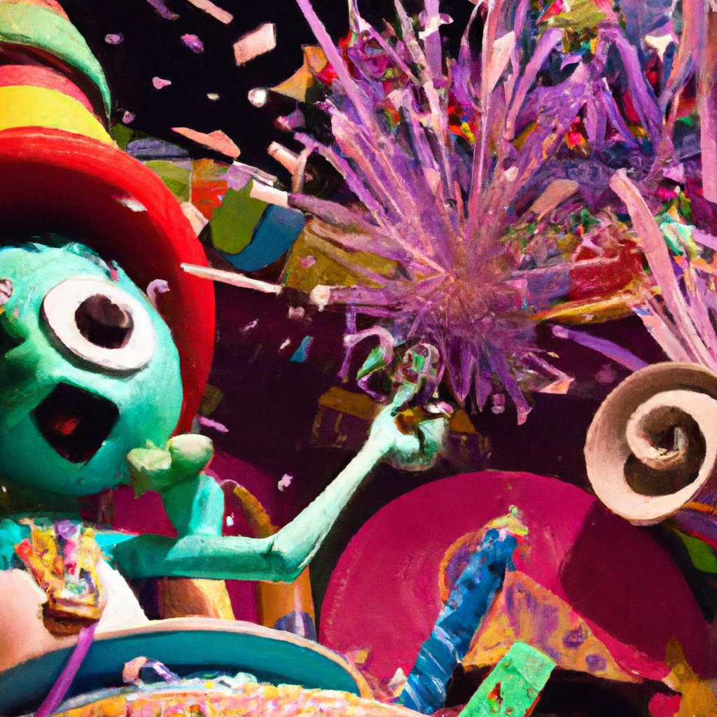opticnerveAI's tweet image. "A vibrant carnival scene under a sky of glowing fireworks. In the foreground, a confetti-filled piñata in the form of DALL-E has just been burst open, its contents pouring out. The atmosphere is of jubilation, while DALL-E, depict
#AIArt #AI #chatgpt4 #dalle2 #OpenAi #AIFeelings