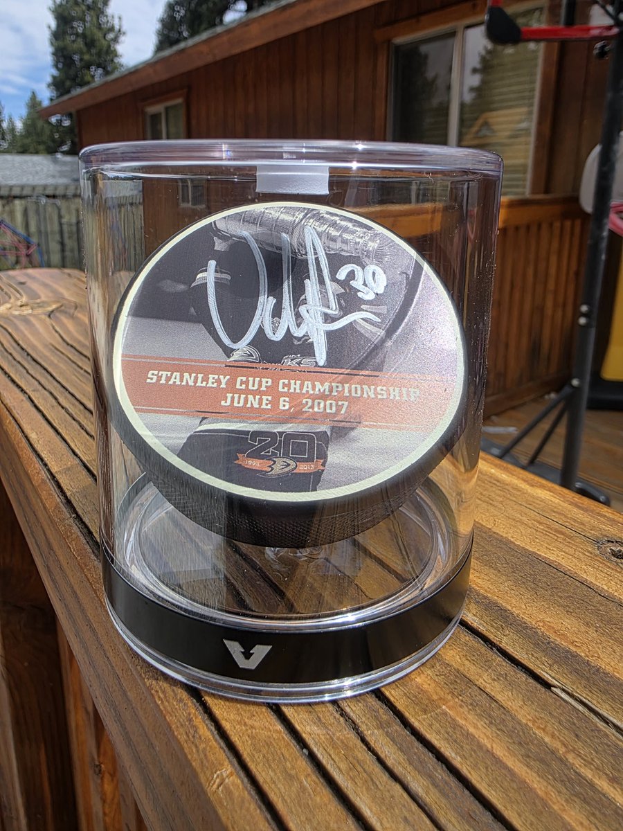 Spent over a week finding my prized baseball but its secure in my garage.  But did find my stanley cup puck that deserves a showcase.  Thank you so much <a href="/vaultedcollect/">Vaulted®</a>. And trust once I find that baseball Its Going in its new home
