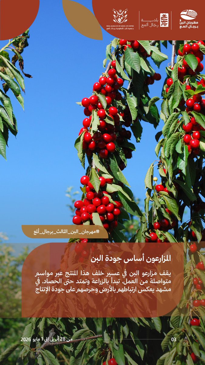 ​ياسر بن محمد المالكي |خبير ومستشار قطاع البُن ☕️ tweet media