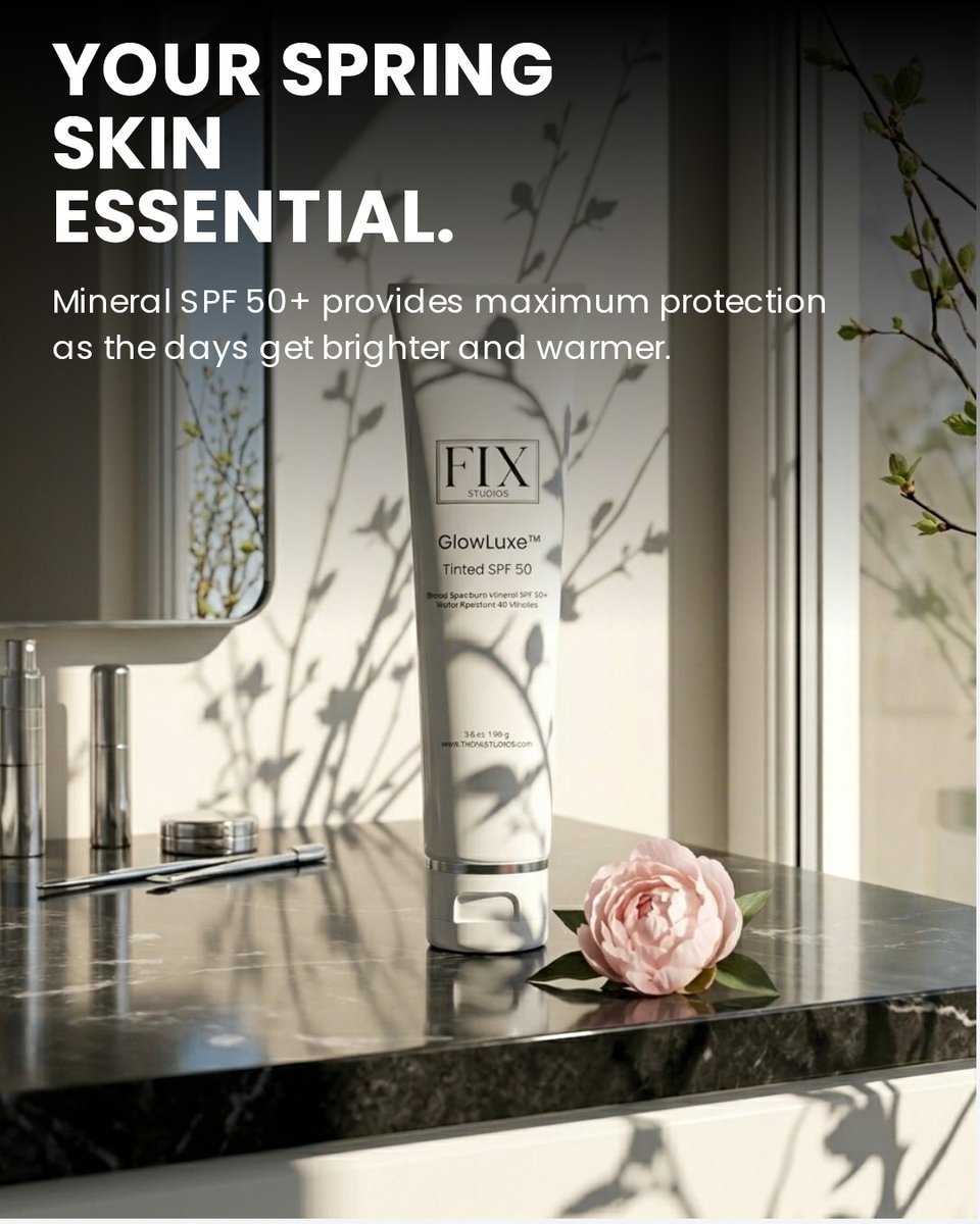 thefixstudios_'s tweet image. Sunday skin check: keep it simple. 🛁✨
Cleanse, exfoliate gently, hydrate, use vitamin C in the AM, and yes, wear SPF even if you’re staying in.
Full guide: thefixstudios.com/blogs/fix-stud…

#SundaySkinReset #SunDamageSupport #SkincareTips #fixstudios