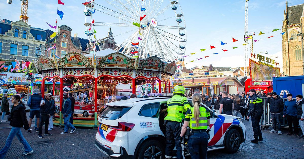 Twee aanhoudingen na incident op kermis in centrum Haarlem
