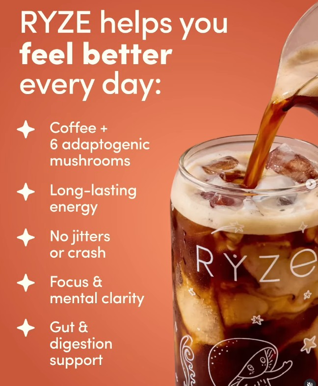 stvanhorn's tweet image. If you haven’t tried RYZE Coffee yet…here’s your sign ➡️ Antioxidants to fight aging 🧠 Focus without the crash⚡️ Smooth sustained energy💧Easy on the stomach✨ Immune Support 💪 Get RYZE today with code: STEVEVANHORN15
get.aspr.app/SH18pp

#ryze #coffee $RISE