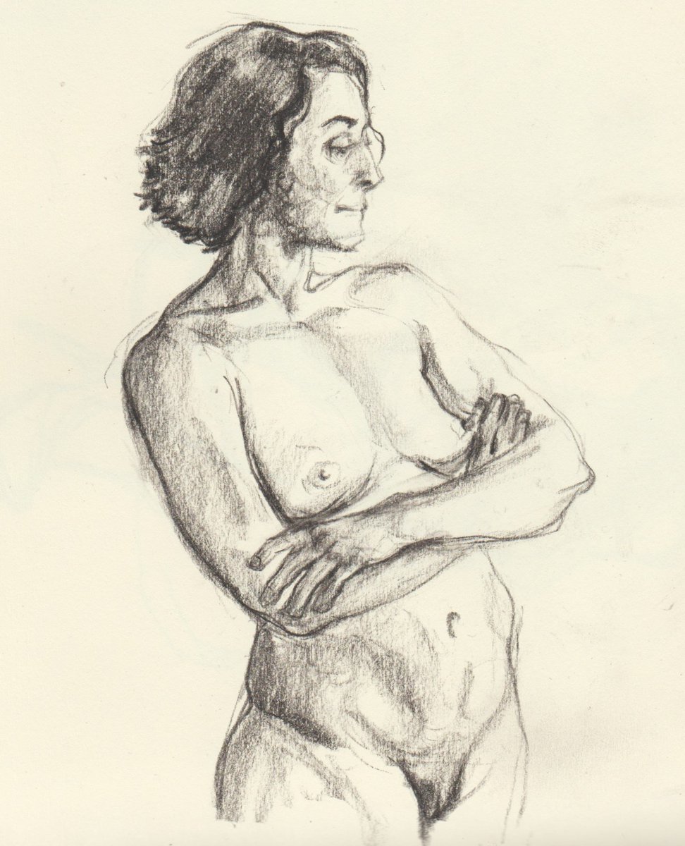 kurisanich's tweet photo. Charcoal pencil, paper          

#art #drawing #sketch https://t.co/uO6H9YlOlT