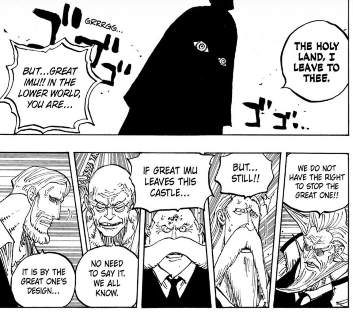 RellOffWilcox's tweet photo. @WorstGenHQ I think Imu is Immortal in the Holy Land and is only Killable in the Lower World Based off This Panel https://t.co/wcN6CzSXQy