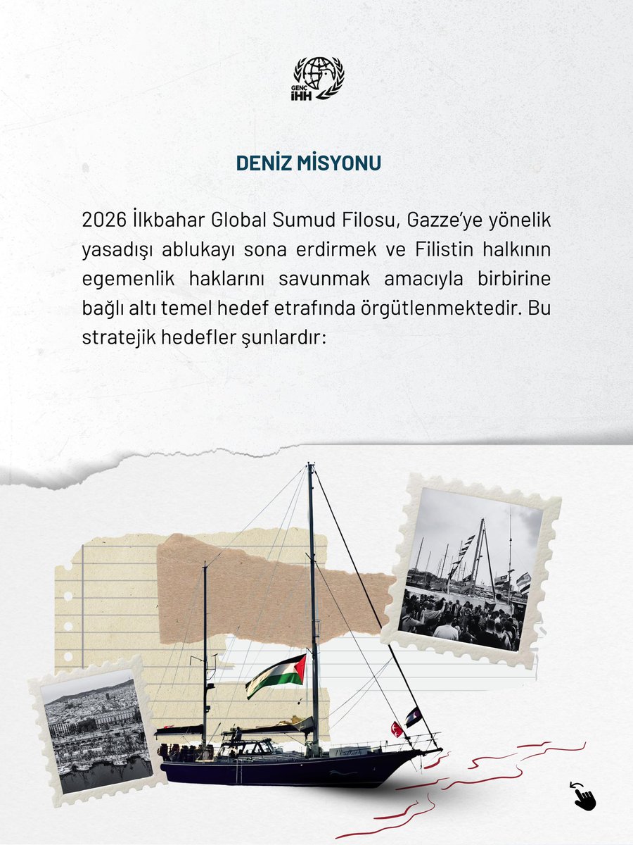 ihhgenc's tweet photo. 📌 Sumud Filosu’nun Gazze Ablukasını Sarsacak 6 Stratejik Adımı https://t.co/tzrHEEZXZg
