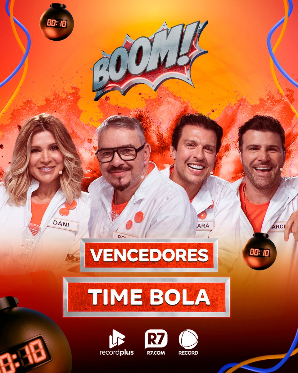 boomnarecord's tweet image. DE VIRADA É SEMPRE MELHOR! 🔥

Apesar de chegar confiante, o Time Bola não saiu na frente nas primeiras bombas do #Boom, mas conseguiu uma arrancada de cinema! 🤯

Na Bomba-relógio, Bola deu um show e garantiu a equipe na última fase do game, mas, chegando lá, um detalhe fez tudo