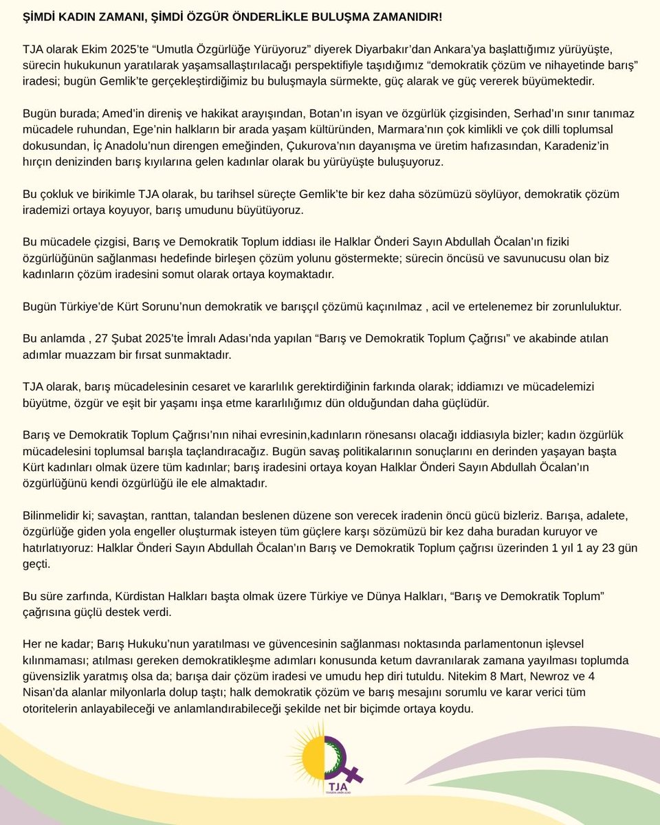 Tevgera Jinên Azad tweet media