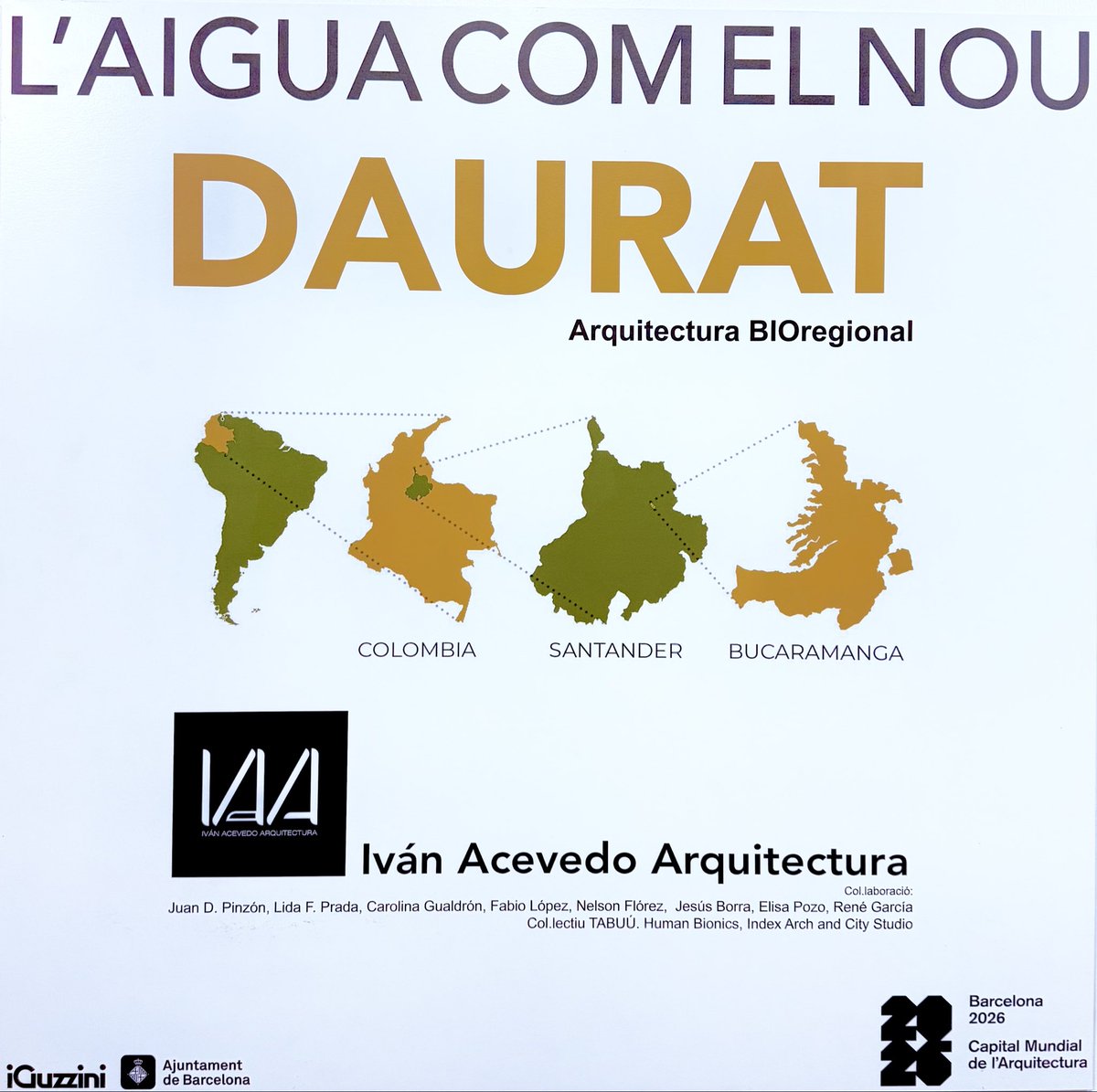 ivanacevedog's tweet image. LA VALL DEL RIU D'OR | Centre Cívic Joan Oliver "Pere Quart" | Ajuntament de Barcelona / 11.03.2026 a 30.04.2026

@IaaStudio @UIA_Architects #Barcelona #Architecture #Design #Waterforthepeople 
#IAAarquitectura 

ajuntament.barcelona.cat/ccivics/ccivic… vía @barcelona_cat