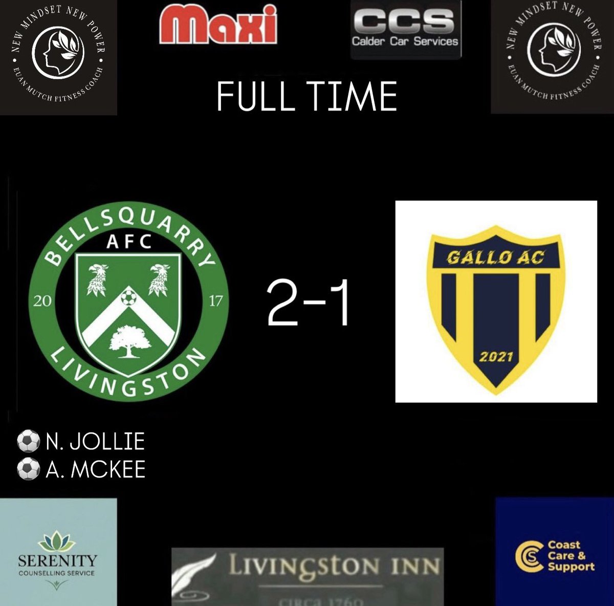 Bellsquarry AFC tweet media