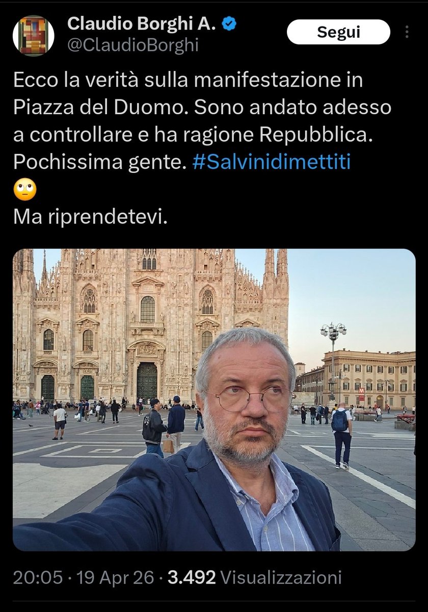 parody - Claudio Borghi A. - parody tweet media