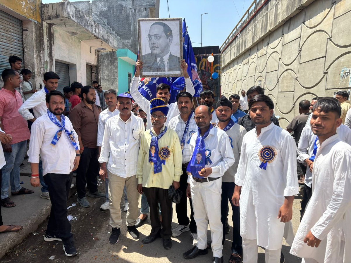 nitinbankar9's tweet image. Jay Bhim 💙💙💙💙 
#Ambedkar #jaybhim #BSP #Mayawati #india