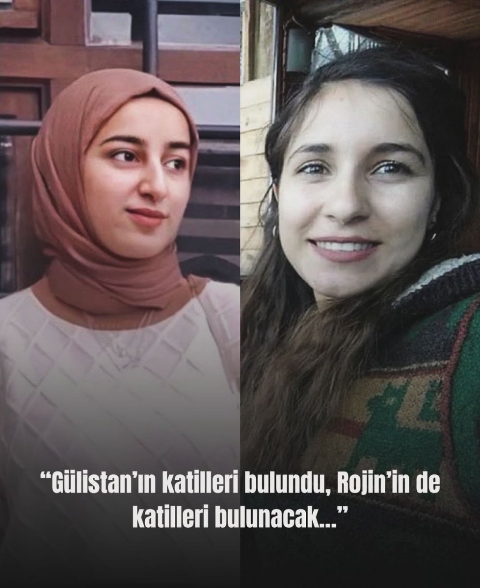 bangtantr's tweet photo. Rojin Kabaiş... Daha yolun çok başında, hayalleri olan gencecik bir candı. 

Rojin'in ve adaleti bekleyen tüm isimlerin başına ne geldiğini hiçbir şüphe kalmadan öğrenmek, bu toplumun vicdan borcudur.

Bir genç kadın, bir öğrenci, bir evlat... Hiçbir hayat bu kadar sessiz gitmemeli. 

Gerçekler tam bir şeffaflıkla gün yüzüne çıkana kadar ne Rojin'i ne de o bitmek bilmeyen adalet arayışını unutacağız. 

Gülistan için yıllardır yükselen o "nerede?" sorusu, bugün Rojin için de tam bir şeffaflıkla cevaplanmalı. 

Bir kadının daha ismi karanlık raflara, cevapsız sorulara emanet edilmemeli. 

Gülistan'ı unutmadığımız gibi, Rojin'in hikâyesinin de benzer bir belirsizliğe hapsolmasın...