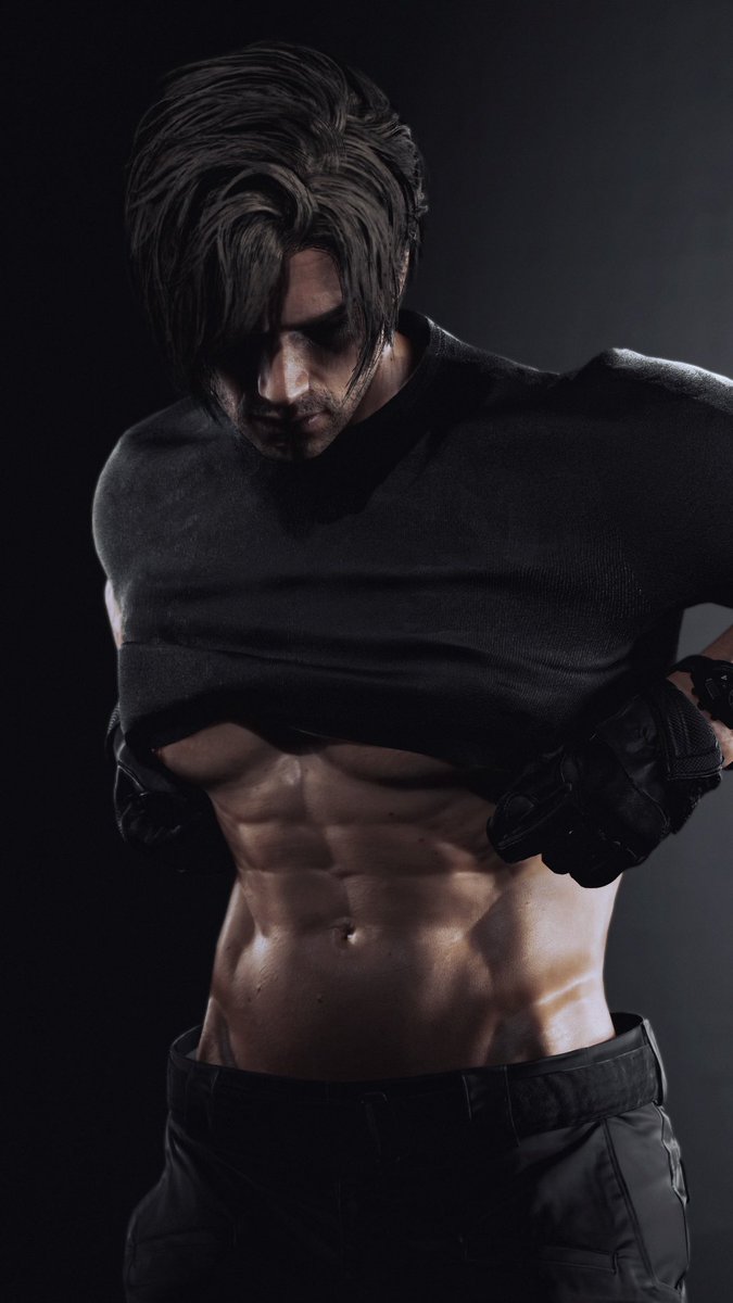FLAYED_MOJO's tweet image. To apologize. 

#Cyberpunk2077 x #ResidentEvil #LeonKennedy #VP