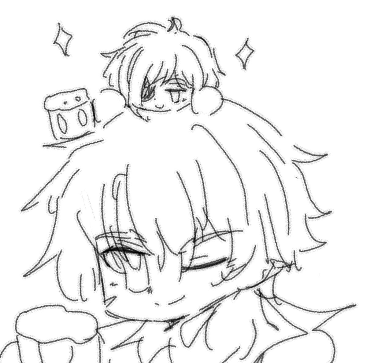 3550547239mhr's tweet image. 画师给我的小零食。
#Varkae #kaeya #Varka