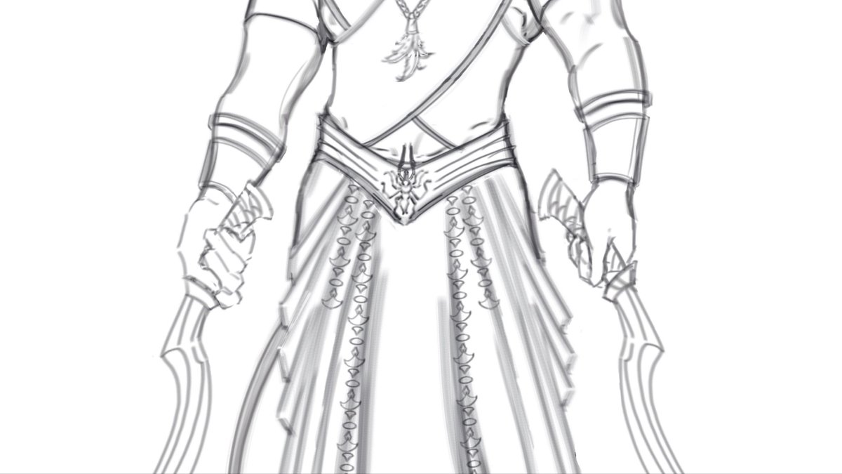lildrawingapple's tweet photo. I forgot I can post works in progress here #WIP #Inaros https://t.co/4UCRSq3KgE