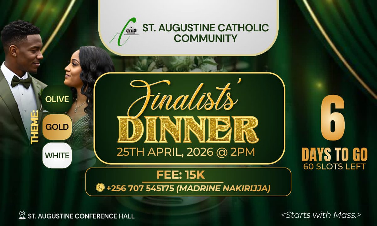 St. Augustine Catholic Community, Makerere tweet media