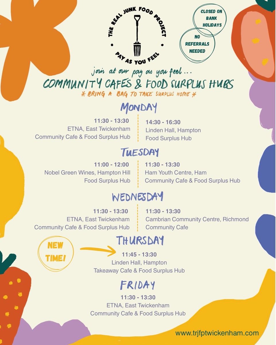 The Real Junk Food Project - Twickenham tweet media