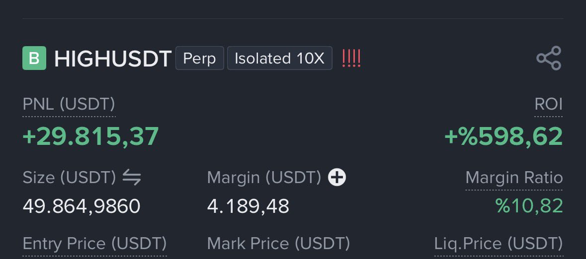 AksuErol's tweet image. Hala long pozum açık.
#hıgh #bitcoin