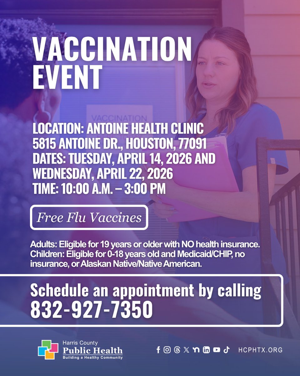 Harris County Public Health #GetVaxxed tweet media