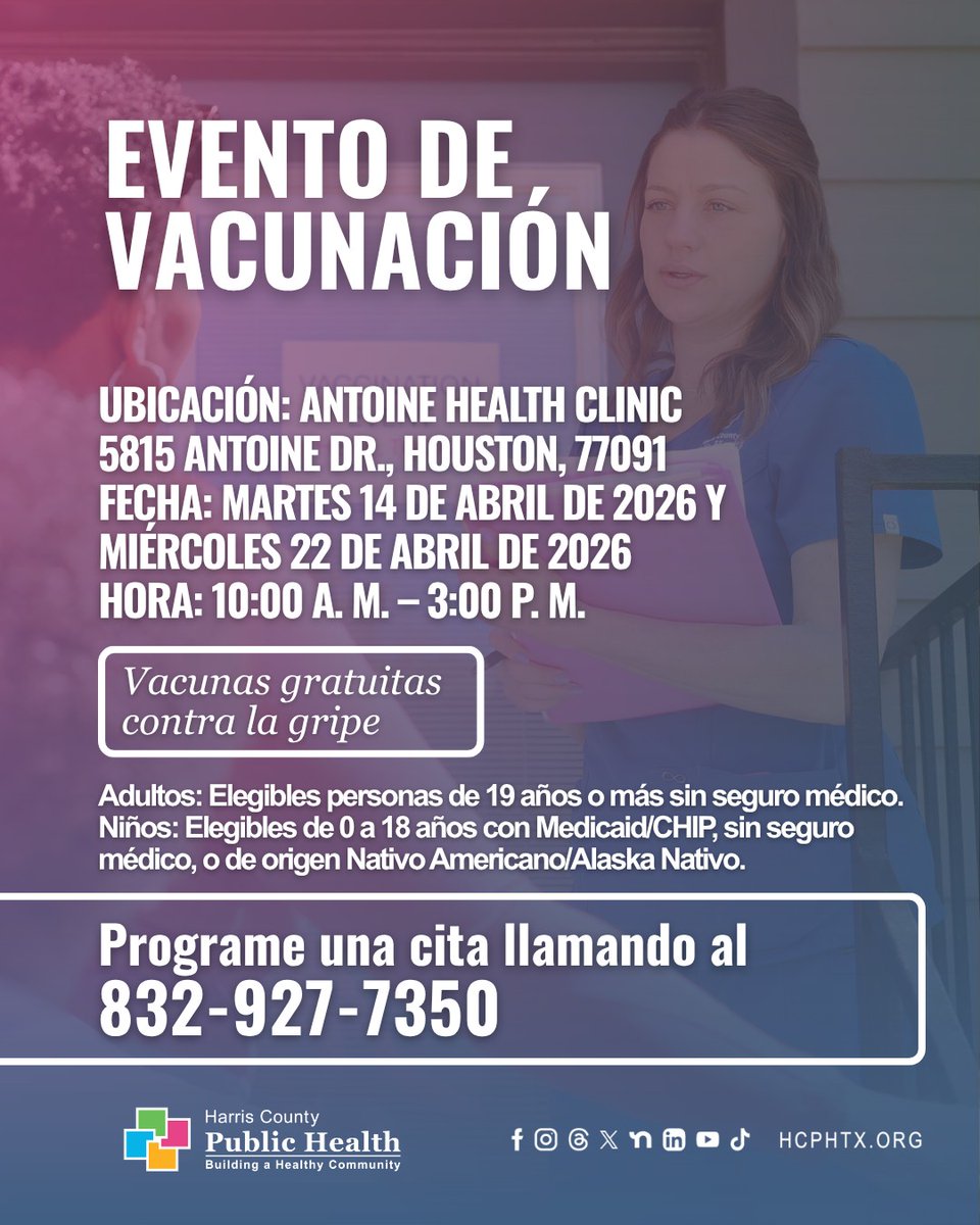 Harris County Public Health #GetVaxxed tweet media