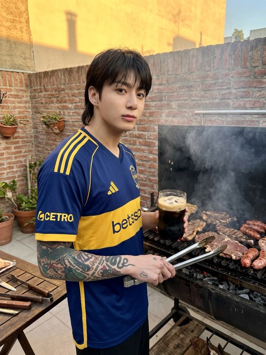 píntenla como quieran pero jungkook es xeneize