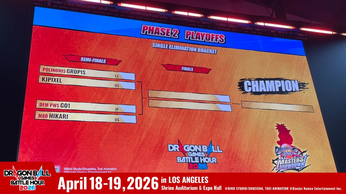 DRAGON BALL Games Battle Hour 2026 Official tweet media