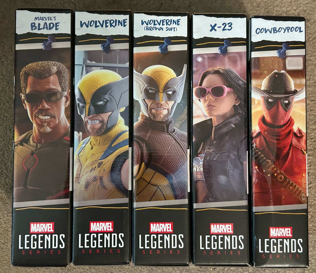 evilekim33's tweet image. COWBOYPOOL 🤠 VERY COOL! 👍 
I have a couple of fun ideas for head swaps on this figure, but yeah, either way I couldn’t resist after seeing him in person. I may as well complete the set now and buy my LEAST favorite, Cassandra Nova 😝 Yikes! Great wave! #DeadpoolAndWolverine