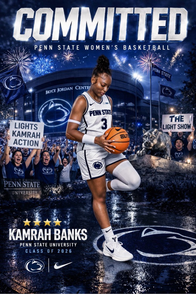 ATTUCKSGBB's tweet image. Big time commitment 🚨

Lady Tigers all-time leading scorer &amp;amp; 2026 4⭐️ guard Kamrah Banks @KamrahB is headed to Penn State! 🏀🔥@PennStateWBB 

#Commitment #nittanylions #PennState #ClassOf2026pennstate
