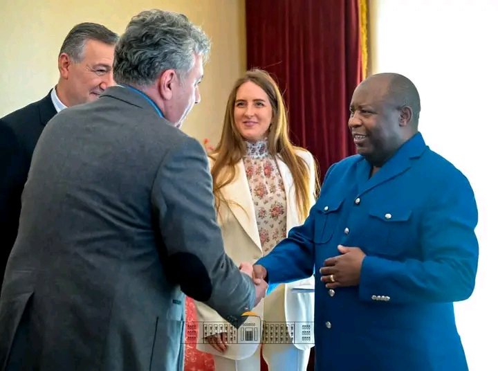 JClaudeNshimir's tweet photo. SE @GeneralNeva a rencontré en #Türkiye un groupe d'entrepreneurs turcs du Conseil d'Affaires #Turque-#Burundi de la Plate-Forme DEIK. Ils entendent investir dans les secteurs économiques stratégiques comme la raffinerie d'or, le transport multiforme, l'énergie et l'agriculture. https://t.co/c4JPfR8Owi