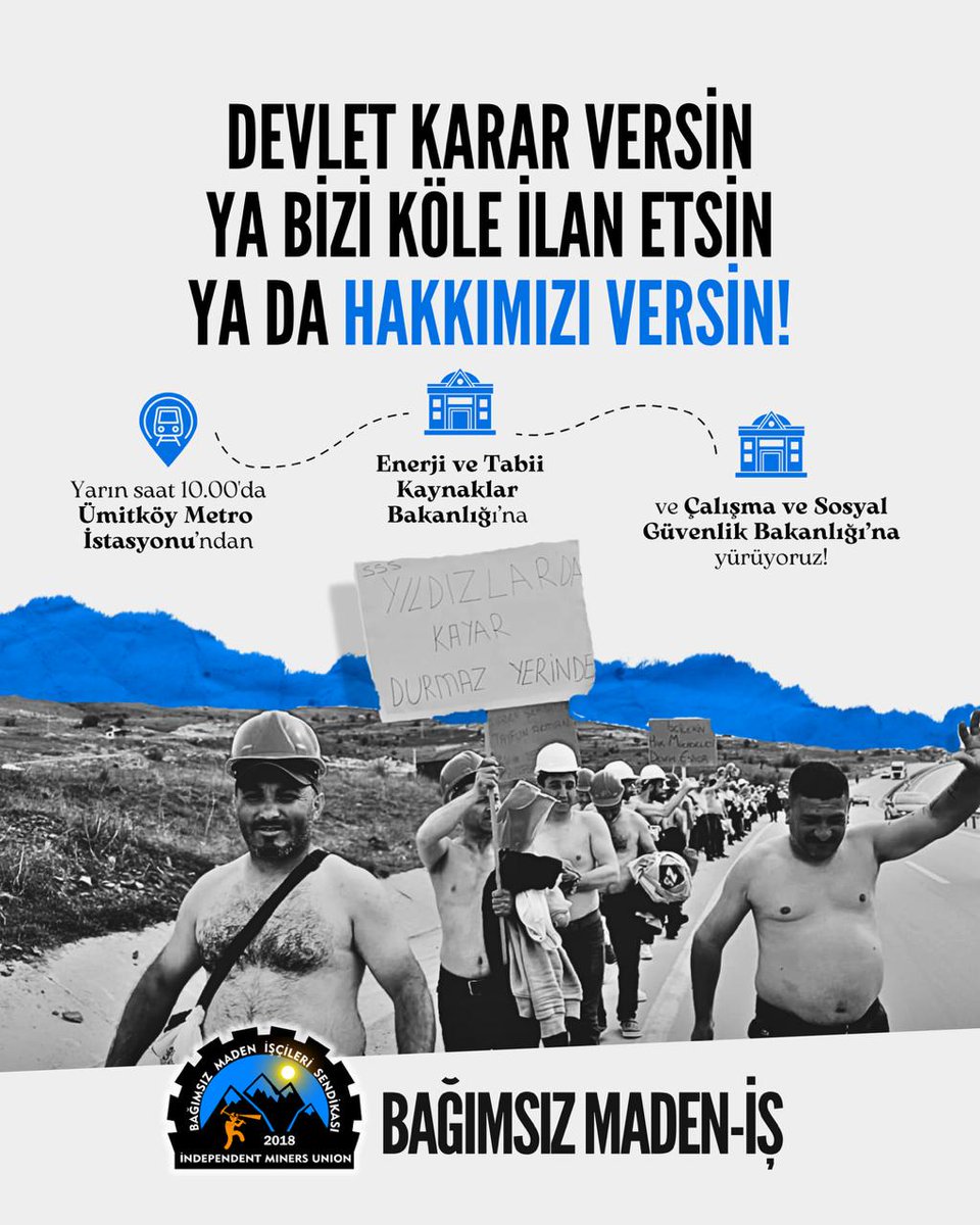 Bağımsız Maden İş tweet media