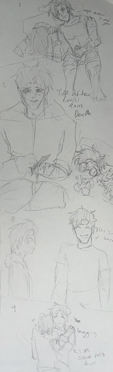 Mil0_XP's tweet photo. Tried making a Tim drake angst comic but idk I don’t rlly like it it’s basically Tim just missing kon when he died then him coming back and then being gay or whatever I numbered it but it’s kinda hard to read sorry 😞 #timkon #timdrake #DC https://t.co/d2dMiu33Eh