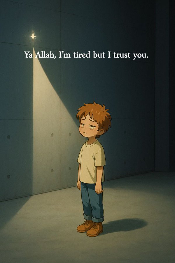 Ya Allah, I’m tired but i trust you.