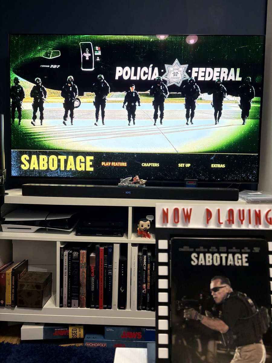 JohnDKay72's tweet photo. Tonight’s first movie is one of Schwarzeneggers more underrated movies. Personally I love it. Would love to see it on 4K one day. https://t.co/dUIcIqAyWX