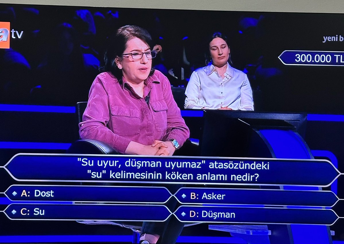 tarihikpss's tweet image. 300 bin için çok kolay değil mi ? 
#kpss #ags #tarih #milyoner