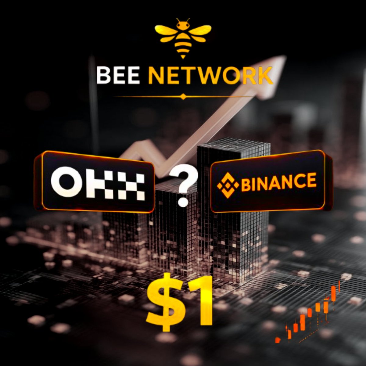 ATestnet9's tweet image. 🐝 #BeeNetwork Community Question
No official listing confirmation yet.
Reports say the team is in contact with top exchanges like @OKX &amp;amp; @Binance 
Where do you want to see $BEE listed?
🔹@OKX
🔹@Binance
And should it launch at $1?🚀
Drop your opinion below👇
Follow @ATestnet9 🔁
