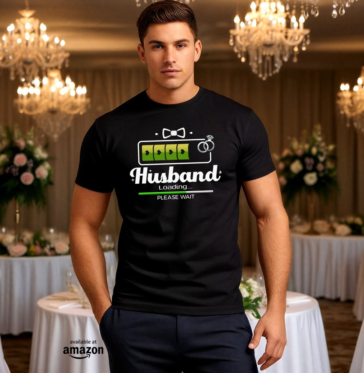shopwise_usa's tweet photo. "Husband Loading" Funny Engagement Announcement Married T-Shirt 👕 💖 💍

👉 Available now at Amazon : https://t.co/NInJCQDf6d

#trendydesigns #amazon #Tshirts #gift #husband #clothing #widding #fiancé #mariage  #shopping #style #tshirtslovers #tshirtdesign #funnytshirt https://t.co/SBh07BQuiQ