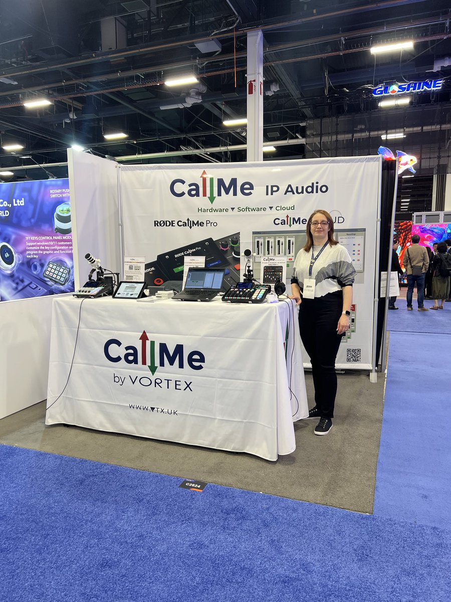 vtx_uk's tweet photo. Day 1 #nab26 Central Hall C2624

Have you heard!? There’s a new feature for RODE Callme. Come and find out. 

#rodecallme #callmecodec #rode https://t.co/SBS1pw4Pdi