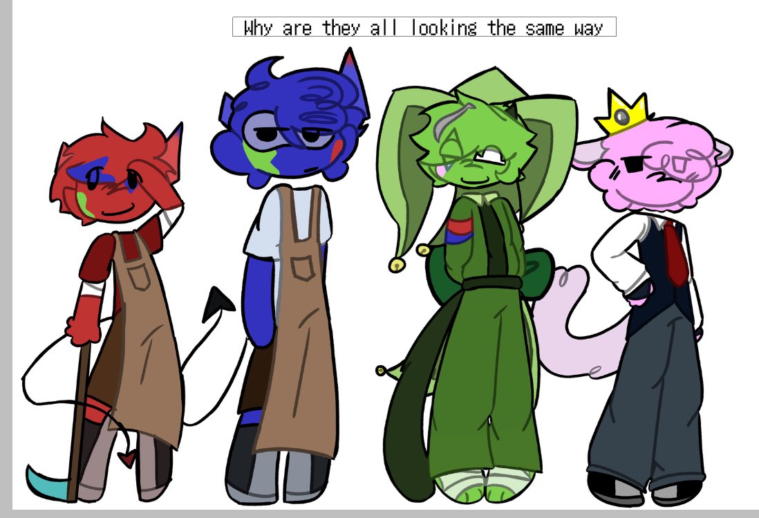 GoingInsan8245's tweet photo. Finalized designs / height chart

#Colorcrew #kieranddev #baablu #boosfer https://t.co/r5fFUT50jr