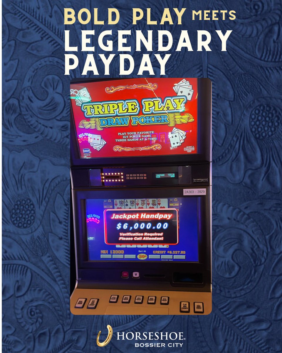 Horseshoe_BC's tweet image. 🚨 IT'S JACKPOT TIME 🚨

Feeling lucky?? Big wins happening every day of the week! 🎰

🎰 Gambling Problem? Call 1-877-770-STOP (1-877-770-7867)

#HorseshoeBC #Winner #Jackpot