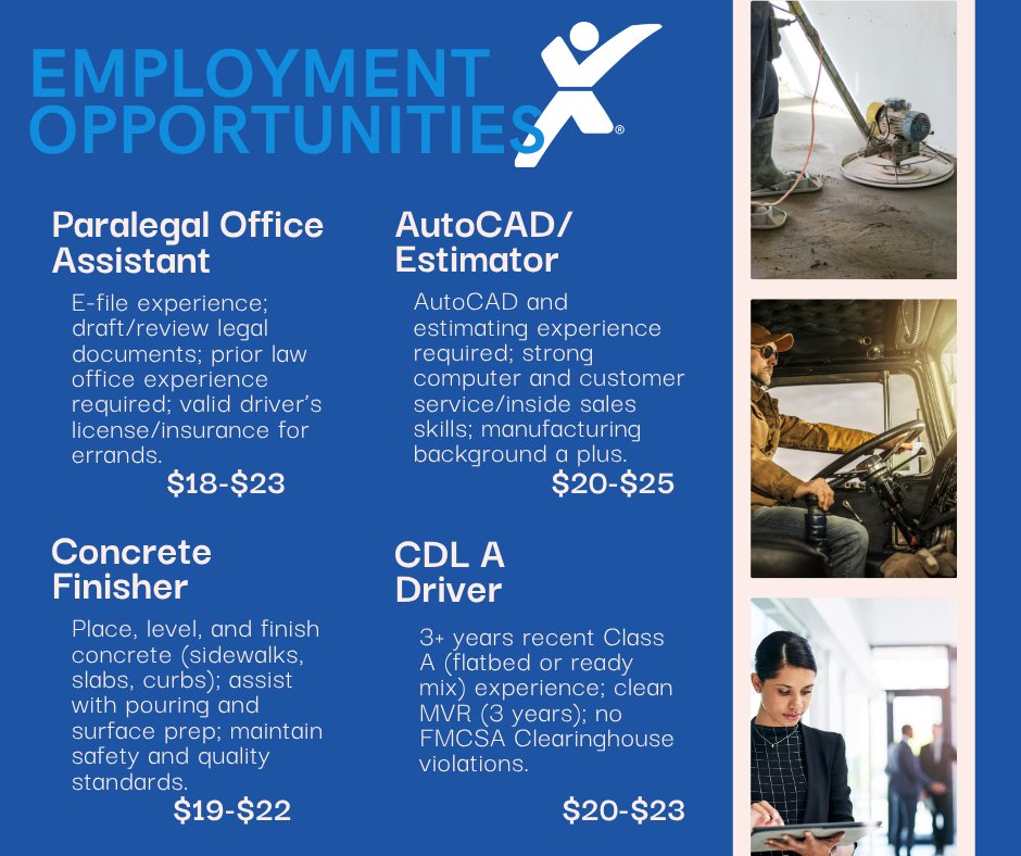 Ready to earn??? Join Express for multiple job openings with one interview! Refer friends &amp; earn $100-$500 each. Always free to apply. Visit expresspros.com/us-florida-oca… today! #WorkOcala #OcalaJobs