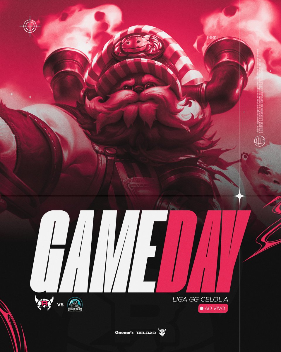 ReloadGamingg's tweet photo. Vamos descarrilhar o trem!

🆚 Smoke Tram
⏰ 17h00

🟣 https://t.co/L3zN8xufKk 
🔴 https://t.co/6rdwOvpqFV 

#GORRK https://t.co/jcUtfcn7OV