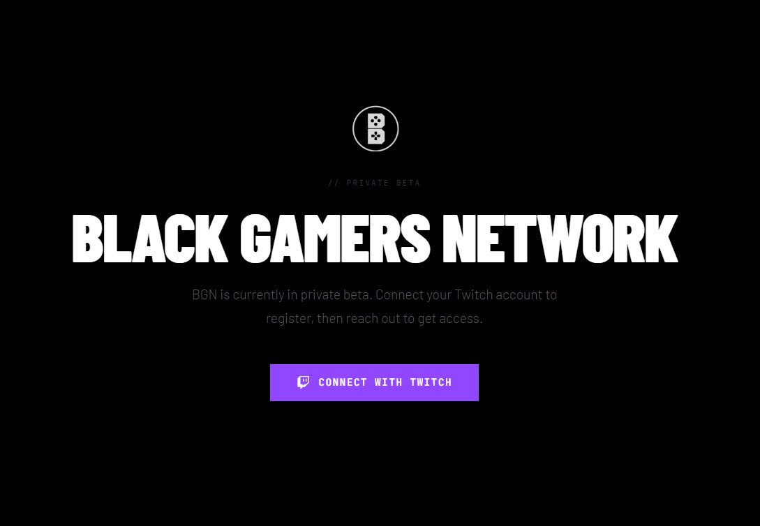 BlackGamersNet's tweet photo. The platform is live. 🖤🎮
https://t.co/bIcE2rjL0y
BGN is officially in private beta — built by and for Black gamers and streamers.
Connect your Twitch account to register, then DM us or reply to get your access approved. https://t.co/GZaiRGZq5d