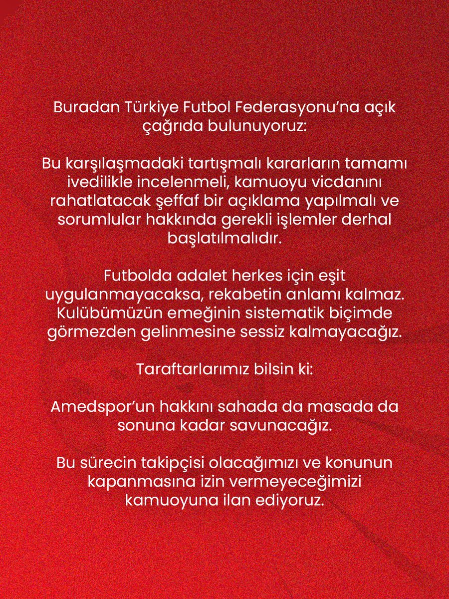 Amedspor tweet media
