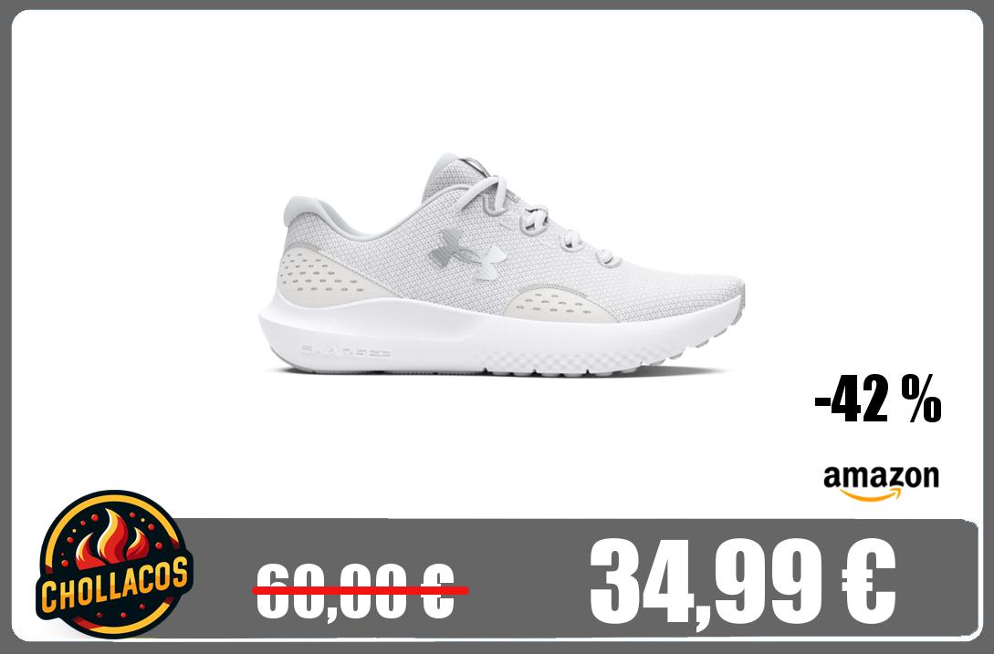 Canalchollacos's tweet image. 🔥ZAPATILLAS UNDER ARMOUR MUJER #Amazon  #Moda

❌ Antes: 60,00€
🔥 PRECIO OFERTA: 34,99€🔥
🔰 Enlace: amzn.to/48cWkE6

🔥 Under Armour UA W Charged Surge 4 Deportivas de mujer, ligeras y transpirables zapatillas para correr

🖥 Chollacos.com
