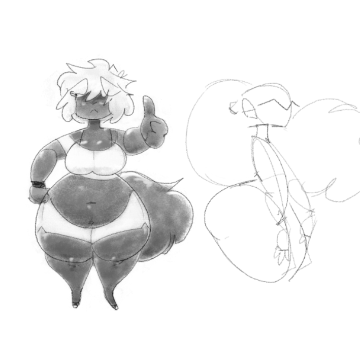 Neoswing_guy's tweet photo. Magma sketches https://t.co/BeGEm4JQYN