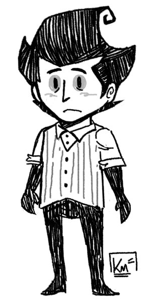 kirbmask's tweet image. i like this game #dontstarve