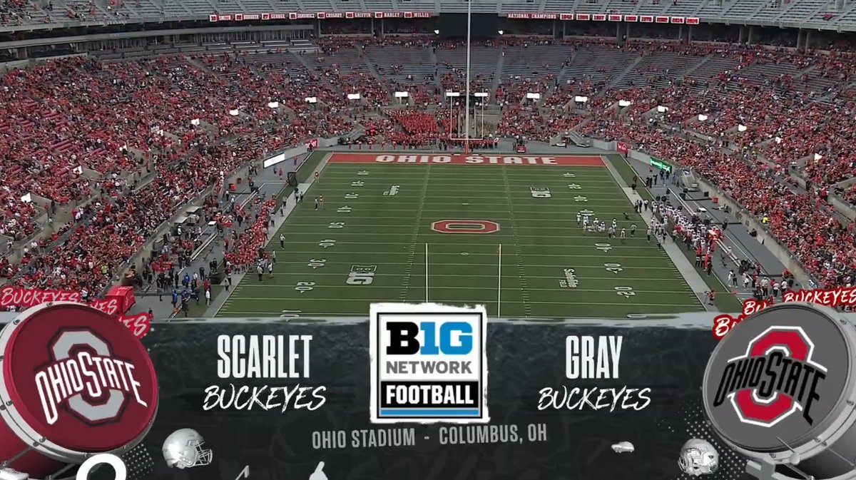 Ohio State Football Team SCARLET vs Team GRAY  - Spring Game - Full Game Replay - April 18, 2026
nfl-video.com/ohio-state-foo…