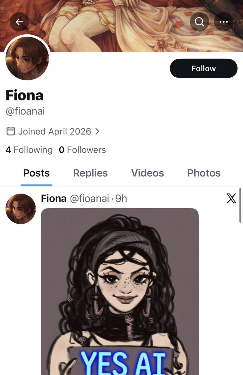 Can everyone please report this account? If you’re an artist, please block them ASAP. 

But do NOT engage. This is obviously a troll who wants attention. Just block and report.