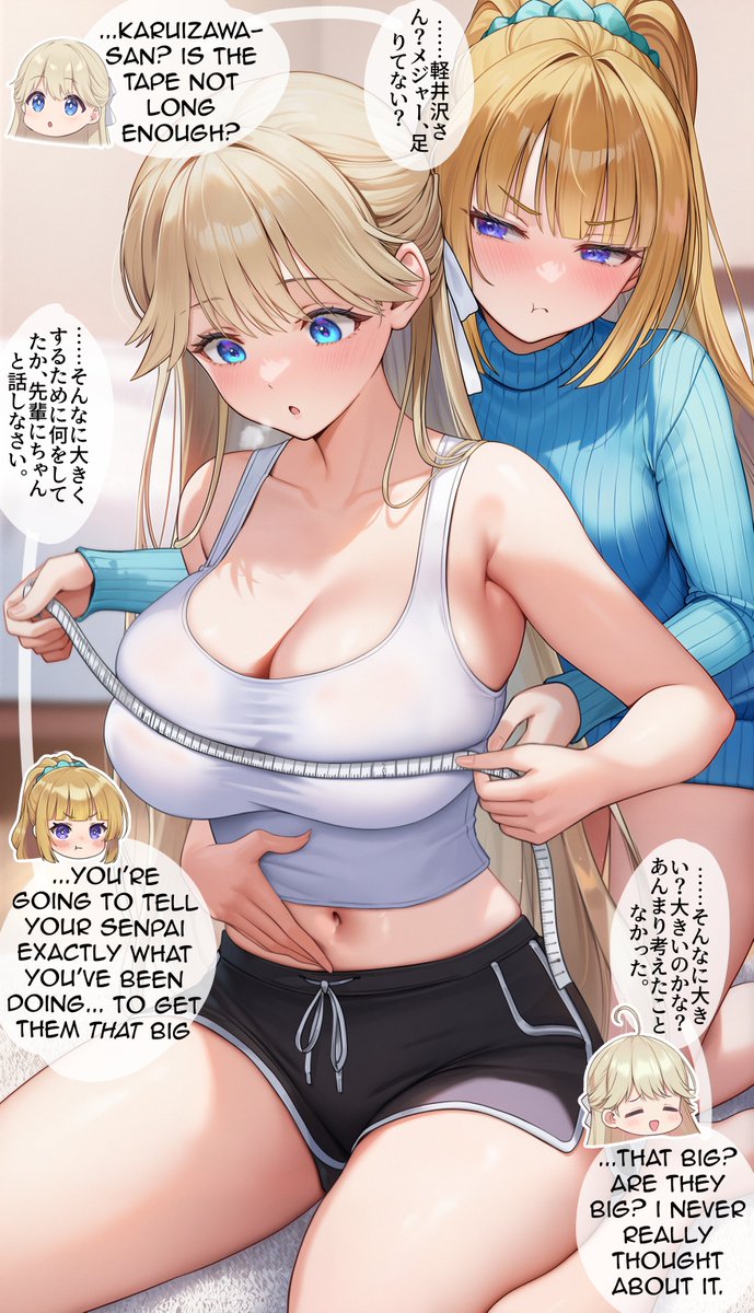 voidbunny's tweet photo. Someone is rather jealous of their Kouhai🤭 https://t.co/u3PLJSqOxC