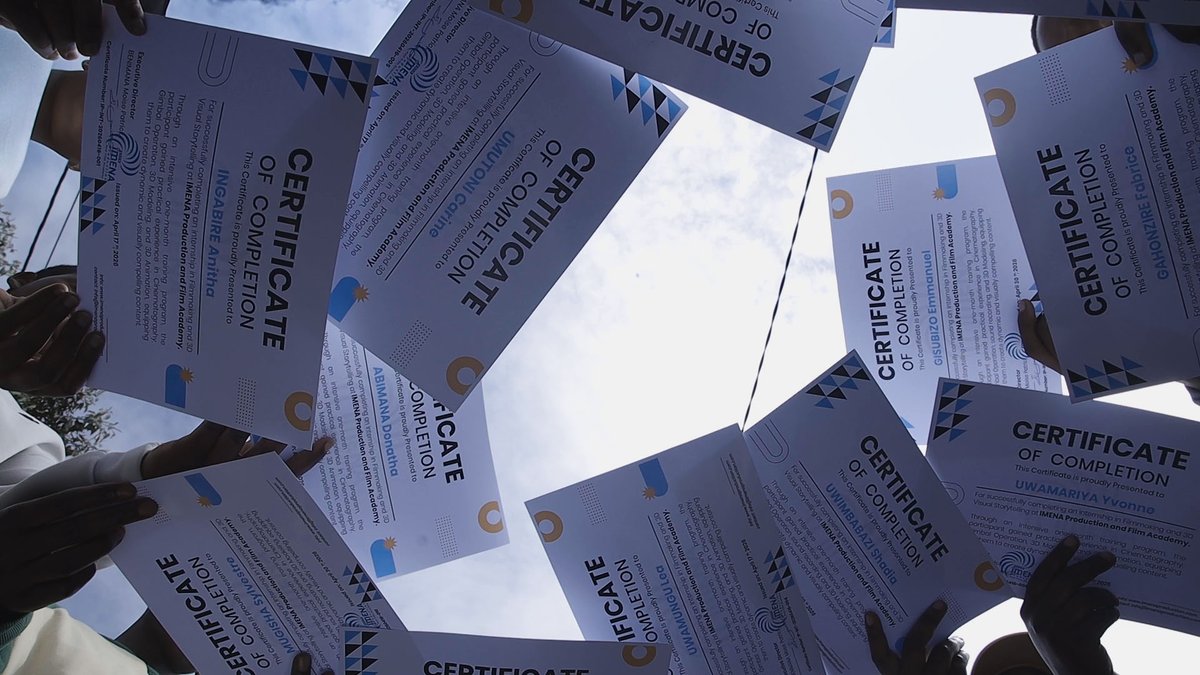 imena_pro's tweet image. A Proud Moment at IMENA 🎓
Our Multimedia Production  Level 5 interns has successfully completed their training.
This journey is more than a certificate, it’s about gaining real industry skills and stepping into the creative world ready to make impact.
@RTB_Rwanda 
#CreativeYouth